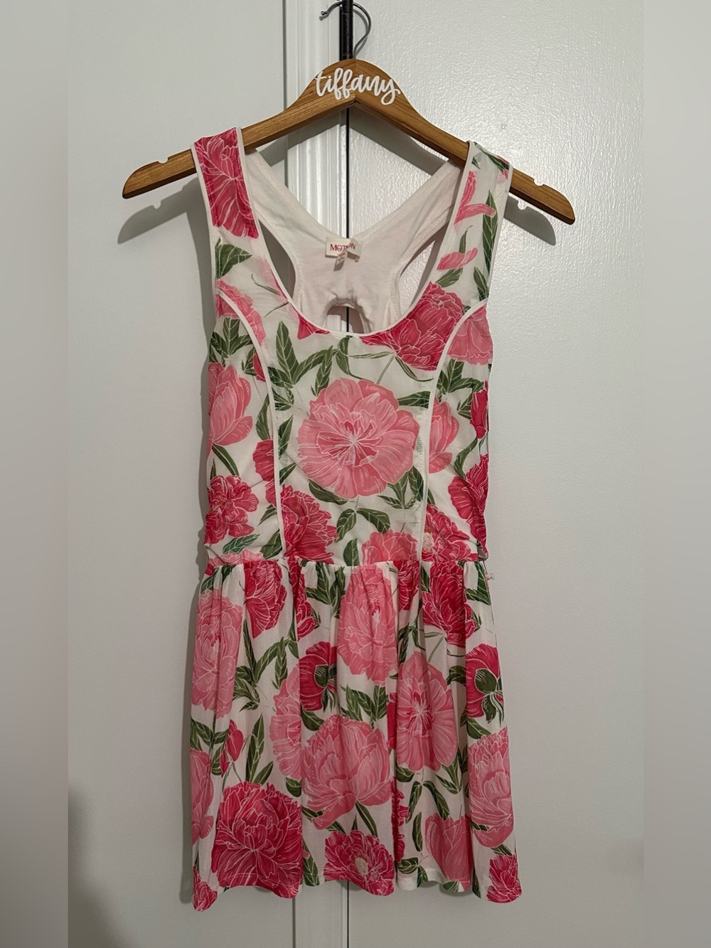 TCEC Motion Pink Floral Athletic Dress